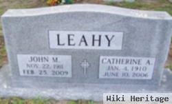 John M Leahy