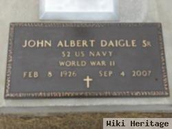 John A. "blanc" Daigle, Sr