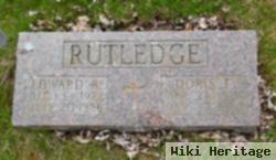 Edward R Rutledge