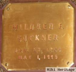 Mildred E. Buckner