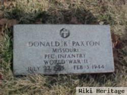 Donald K Paxton