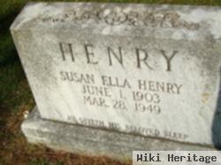 Susan Ella Foster Henry