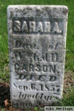 Sarah Athanissa Carson