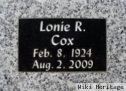 Lonie Ruth Rhoads Cox