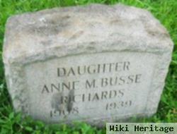 Anna M. Busse Richards