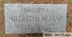 Mildred H Mclean