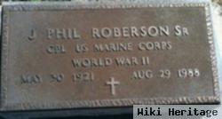 Corp Joseph Philmose "phil" Roberson, Sr