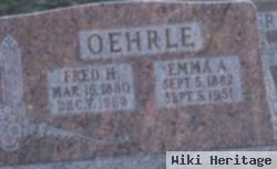 Fred H Oehrle