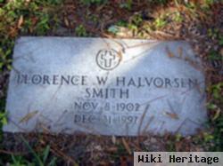 Florence W. Halvorsen Smith