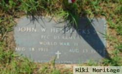 John W. Hendricks, Sr