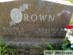 Adaline P Distl Brown