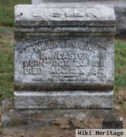 Willie Pauline Lancaster