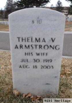 Thelma V Armstrong