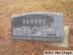 Harold Burdette Benney