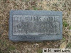 Lee Willis Noble
