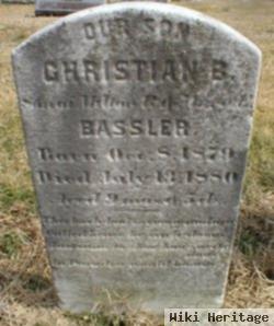 Christian B Bassler