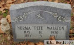 Norma Lois "pete" Smith Walston