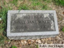 Mary Jane Duff Watts