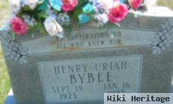 Henry Uriah Bybee