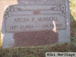 Archa R. Manscill