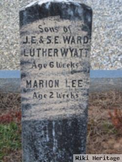 Marion Lee Ward