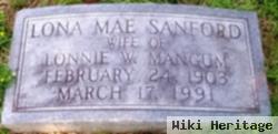 Lona Mae Sanford Mangum