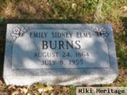 Emily Sidney Elms Burns