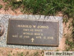 Harold W Johns