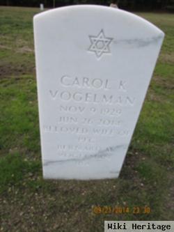 Carol K Vogelman