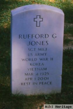 Rufford G Jones