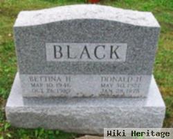 Donald H Black