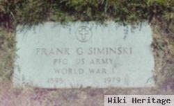 Frank G Siminski