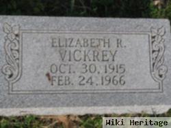 Elizabeth R Vickrey