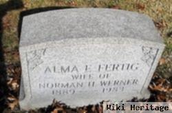 Alma E. Fertig Werner