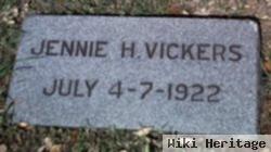 Jennie H. Vickers