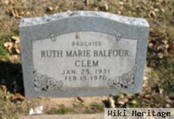 Ruth Marie Balfour Clem