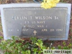 Berlin Taylor Wilson, Sr