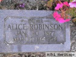 Alice Robinson