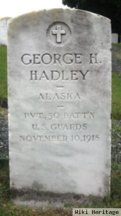 Pvt George H. Hadley