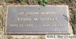 Ethel Marie Mathna Miller Shipley