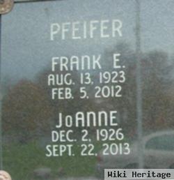 Franklin Edward "frank" Pfeifer