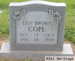 Lillie Brown Cope