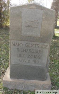 Mary Gertrude Richardson