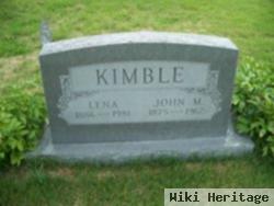 John Marion Kimble