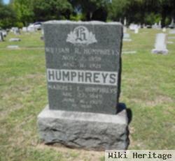 William R Humphreys