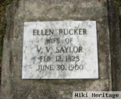 Sarah Ellen Rucker Saylor