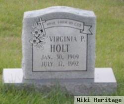 Virginia P. Holt