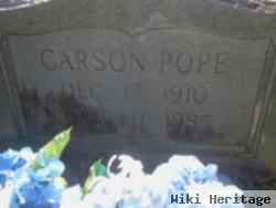 Carson Pope