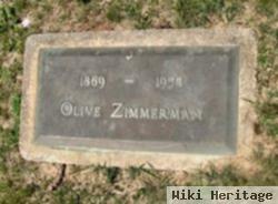 Olive Newell Zimmerman