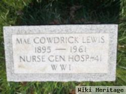 Mae Lesley Cowdrick Lewis